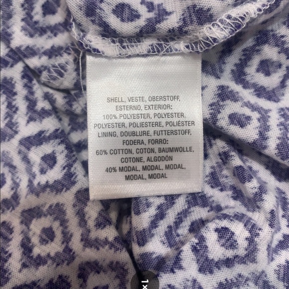 Anthropologie Meadow Rue Diamond Tiered Tank - Picture 7 of 8